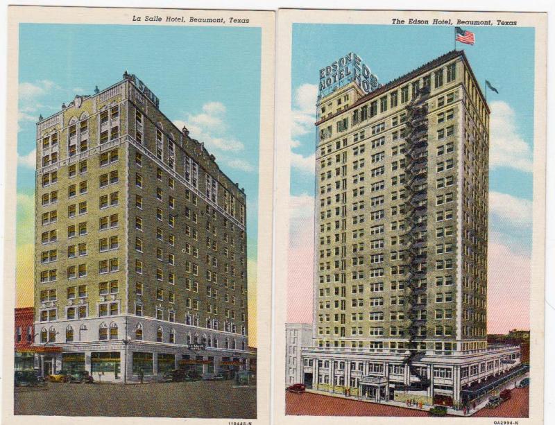 2 - La Salle Hotel & Edson Hotel, Beaumont TX