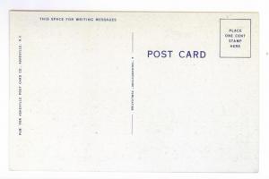 Busy Person's Correspondence Card, unused linen Colourpicture Postcard