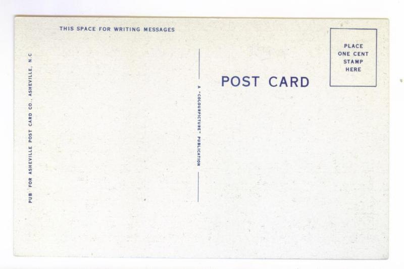 Busy Person's Correspondence Card, unused linen Colourpicture Postcard