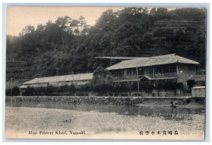 c1910's Mogi Primory School Riverside Nagasaki Japan Unposted Antique Postcard