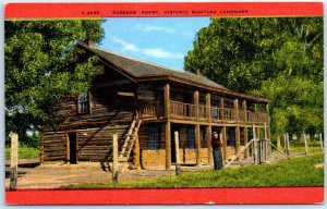 Postcard - Robbers' Roost, Historic Montana Landmark - Virginia City, Montana