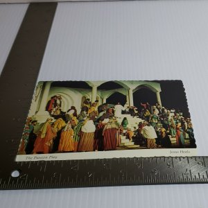 Vintage Postcard The Passion Play Jesus Heals 1981 Eureka Springs Arkansas 1981