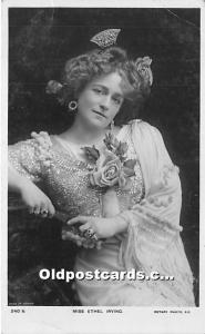 Miss Ethel Irving Theater Actor / Actress 1906 