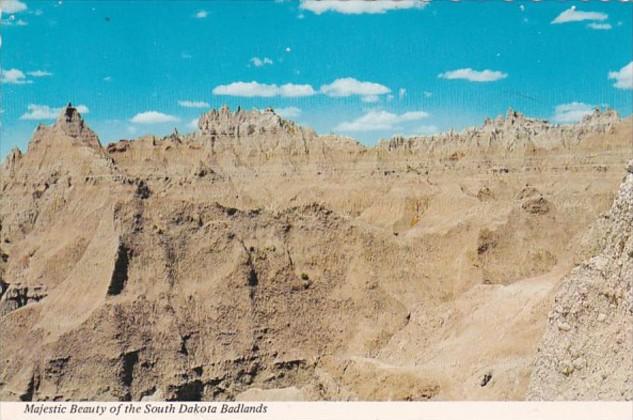 South Dakota Badlands National Monument Rock Formations