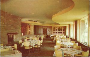 Vtg Saint Joseph Michigan MI Win Schuler's Restaurant Terrace Room Postcard