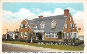 Summer Residence of Joseph C Lincoln Author of Cape Cod Stories - Chatham, MA