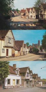 Kersey Lavenham Suffolk 3 Superb Mint 1970s Postcard