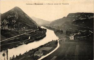 CPA Env. d'OYONNAX L'Ain en amont de Thoirette (684828)