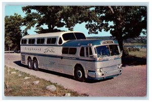 The Greyhound Scenicruiser Bus Luxurious Dual Level USA & Canada Posted Postcard 