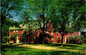 Longfellows Wayside Inn South Sudbury Massachusetts MA Postcard VTG UNP Vintage 