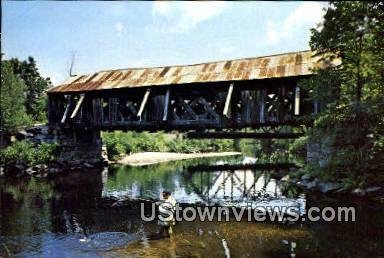 Old Covered Bridge - Warner, New Hampshire NH  