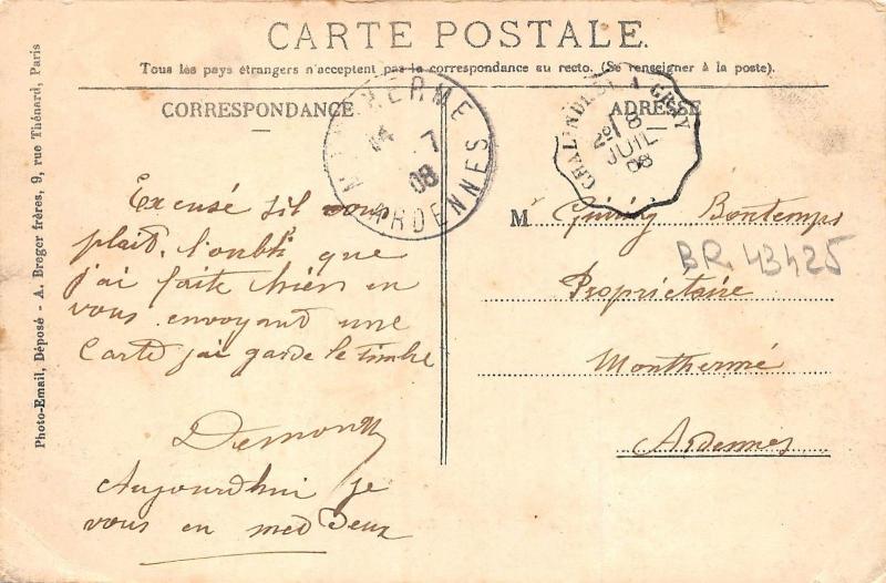 BR43425 vue du fauburg de langres champlitte     France