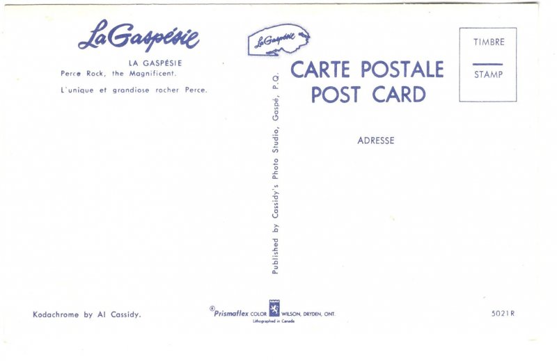 Perce Rock, La Gaspesie, Quebec
