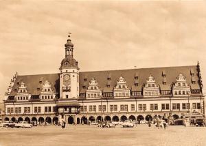 BG33967 leipzig altes rathaus car voiture  real photo  germany