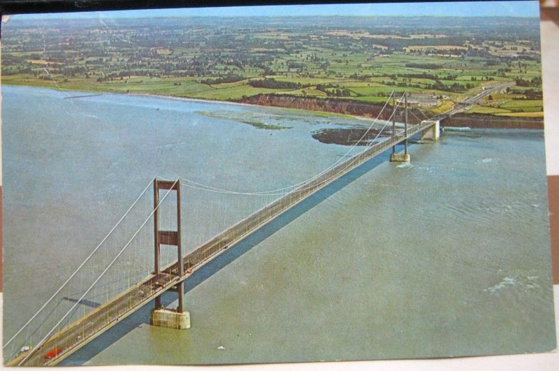 England Severn Bridge Aerial - posted 1967