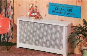 1950s Newark New Jersey Radiator Enclosure Vailsburg Window Postcard 24-10339