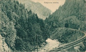 Czech Republic Riegrova Stezka Semily Railroad 06.87