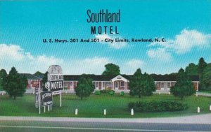 North Carolina Rowland Southland Motel