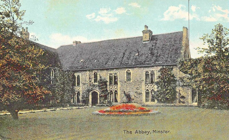 MINSTER THANET KENT ENGLAND~MINSTER ABBEY~POSTCARD