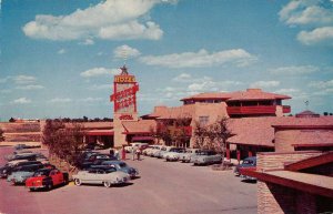 Fort Worth Texas birds eye view Western Hills Hotel vintage pc ZC548835 