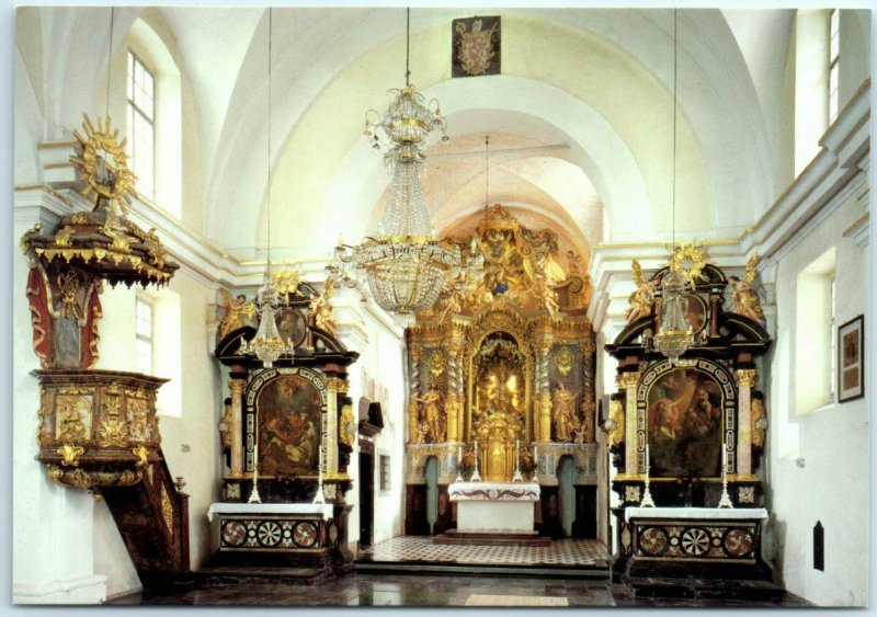 Postcard - The Church of Our Lady on the Island of Bled, Slovenia 