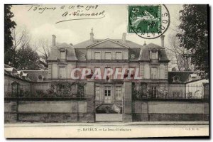 Old Postcard Bayeux Under Prefecture