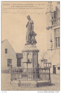 DAMME, West Flanders, Belgium, PU-1917; Jacob De Coster Van Maerlant