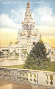 Tower of Jewels, World's Fair, San Francisco 1915 PPIE Vintage Postcard