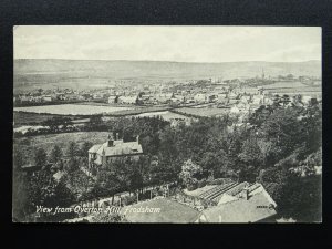 Cheshire FRODSHAM View from Overton Hill c1905 Postcard by Valentine