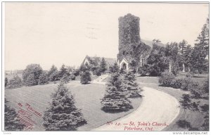 St John's Church , PETERBORO , Ontario , Canada , PU-1908