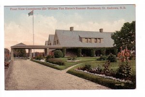 Covenhoven (Van Horne's Summer Residence), St Andrews, New Brunswick