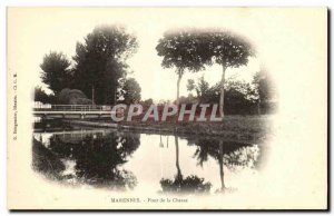 Postcard Old Bridge Marennes Hunting