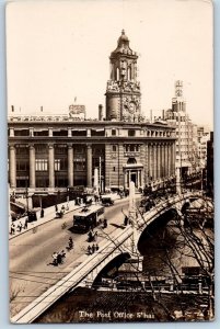 Shanghai China Postcard The Post Office c1940's Unposted RPPC Photo