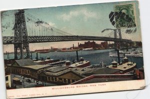 CPA AK NYC NEW YORK N.Y. Williamsburg Bridge USA (990654)