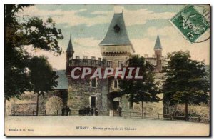 Busset - Entree du Chateau - Old Postcard