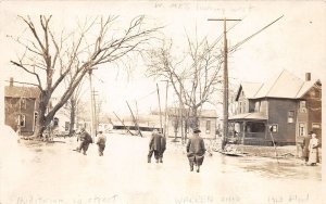 J70/ Warren Ohio RPPC Postcard c1913 Flood Disaster Homes 250