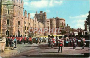 Postcard Modern Windsor Band of the Grenadier Guards Army Castle Hill