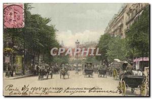 Paris Old Postcard Boulevard Montmartre