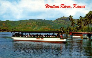 Hawaii Kauai Smith's Tour Boat On The Wailua River