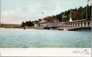 Boat Club North West Arm Halifax NS Nova Scotia c1906 Postcard D95