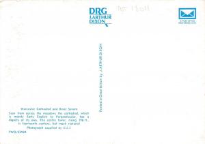 BT18011 worcester cathedral and river servern   uk