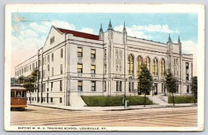 Vintage Postcard 1921 Baptist W.M.U. Training School Bldg. Louisville Kentucky