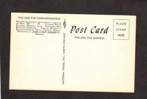 FL Jan-Dee Jay Dee Restaurant Hilliard Florida Postcard Jon Dot Doherty Owners