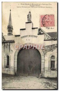 Postcard Old entrance door of the Monastery of Stone that turns National Inst...