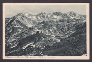 Vintage postcard Edmund Probst Haus Nebelhorn Oberstdorf Bavarian Alps Germany