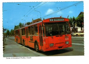 Swiss Articulated Trolley Coach, Victoria, British Columbia