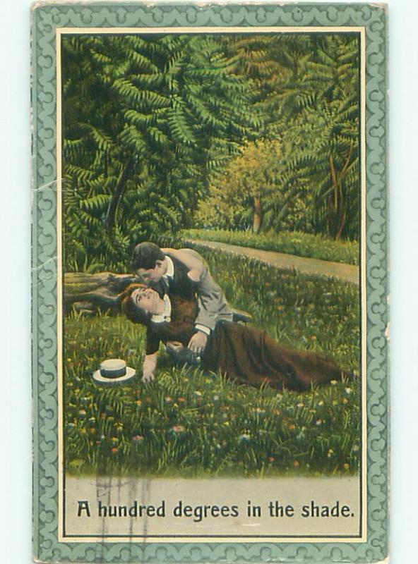 Bamforth ROMANTIC COUPLE Great Postcard AA7435