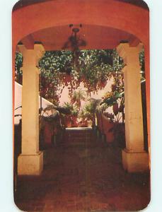 Unused 1950's PATIO HOTEL IN ST. THOMAS US Virgin Islands USVI Q5595