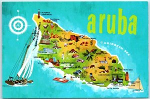 M-17483 Aruba The Little Dutch Isle in The Netherlands Antilles