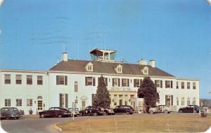 BIRMINGHAM ALABAMA MUNICIPAL AIRPORT~ADMINISTRATION BUILDING POSTCARD 1958